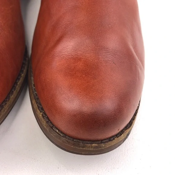 Patagonia Addie Rider Brown Leather Tall Riding Boots 9.5 - Picture 15 of 16